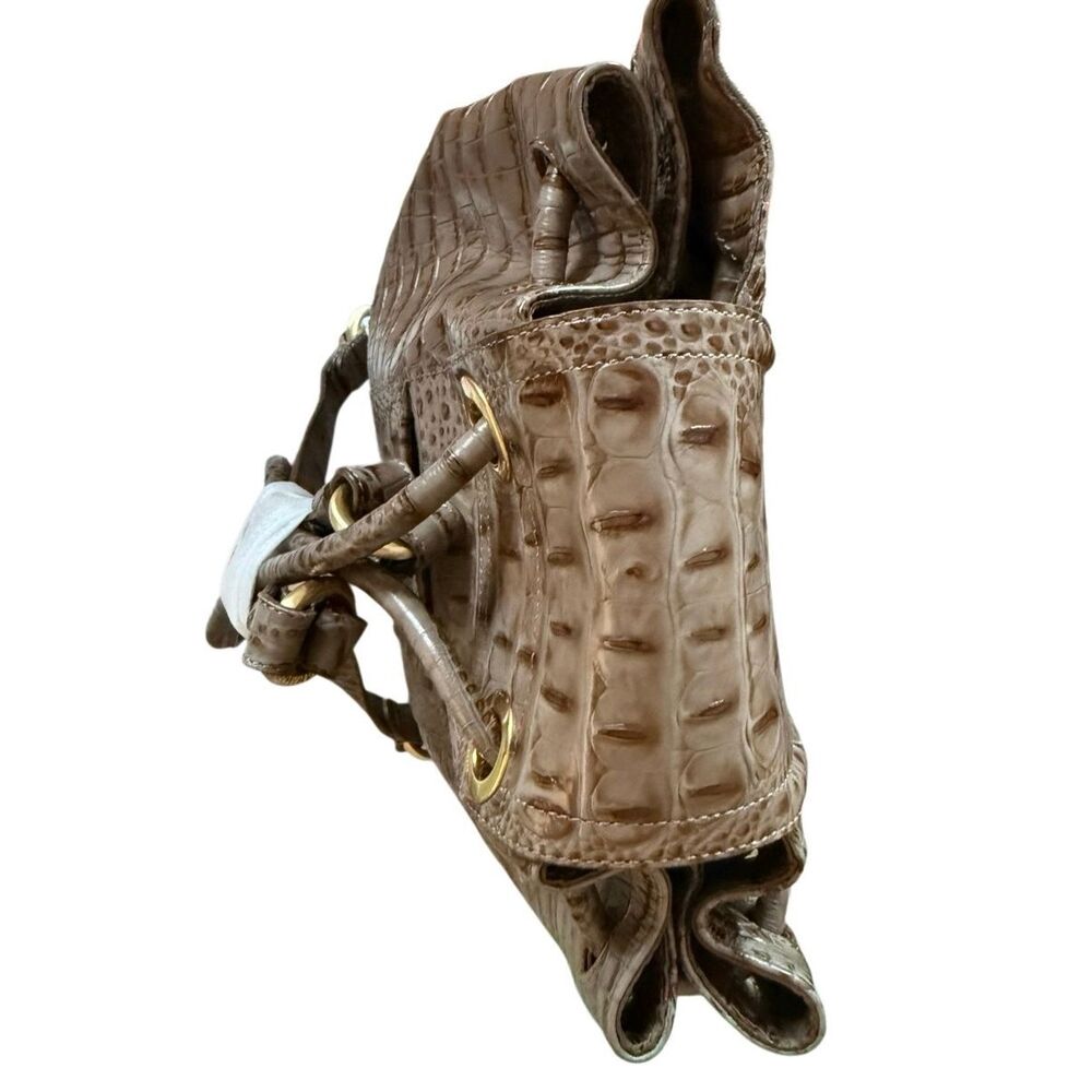 Brahmin Pecan Melbourne leather backpack - Picture 6 of 11